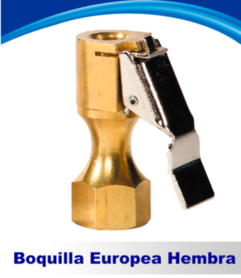 BOQUILLA EUROPEA HEMBRA CH360