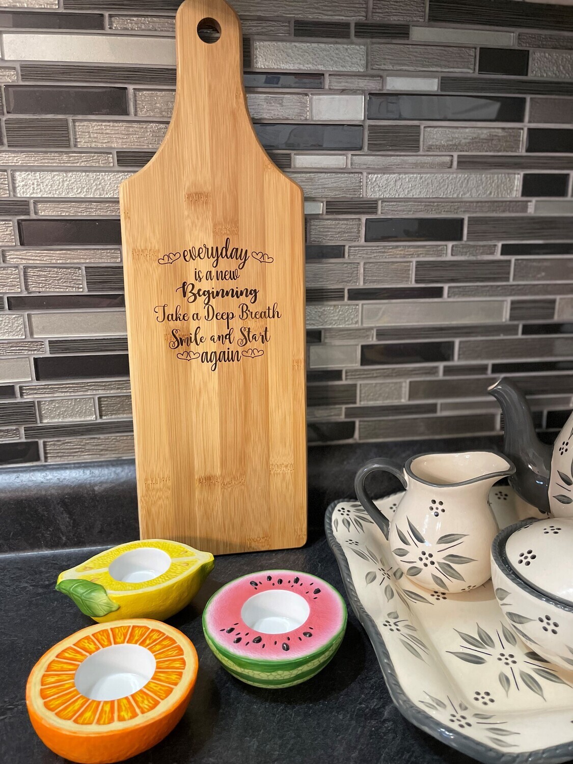 Cutting Board - Every Day is a New Beginning