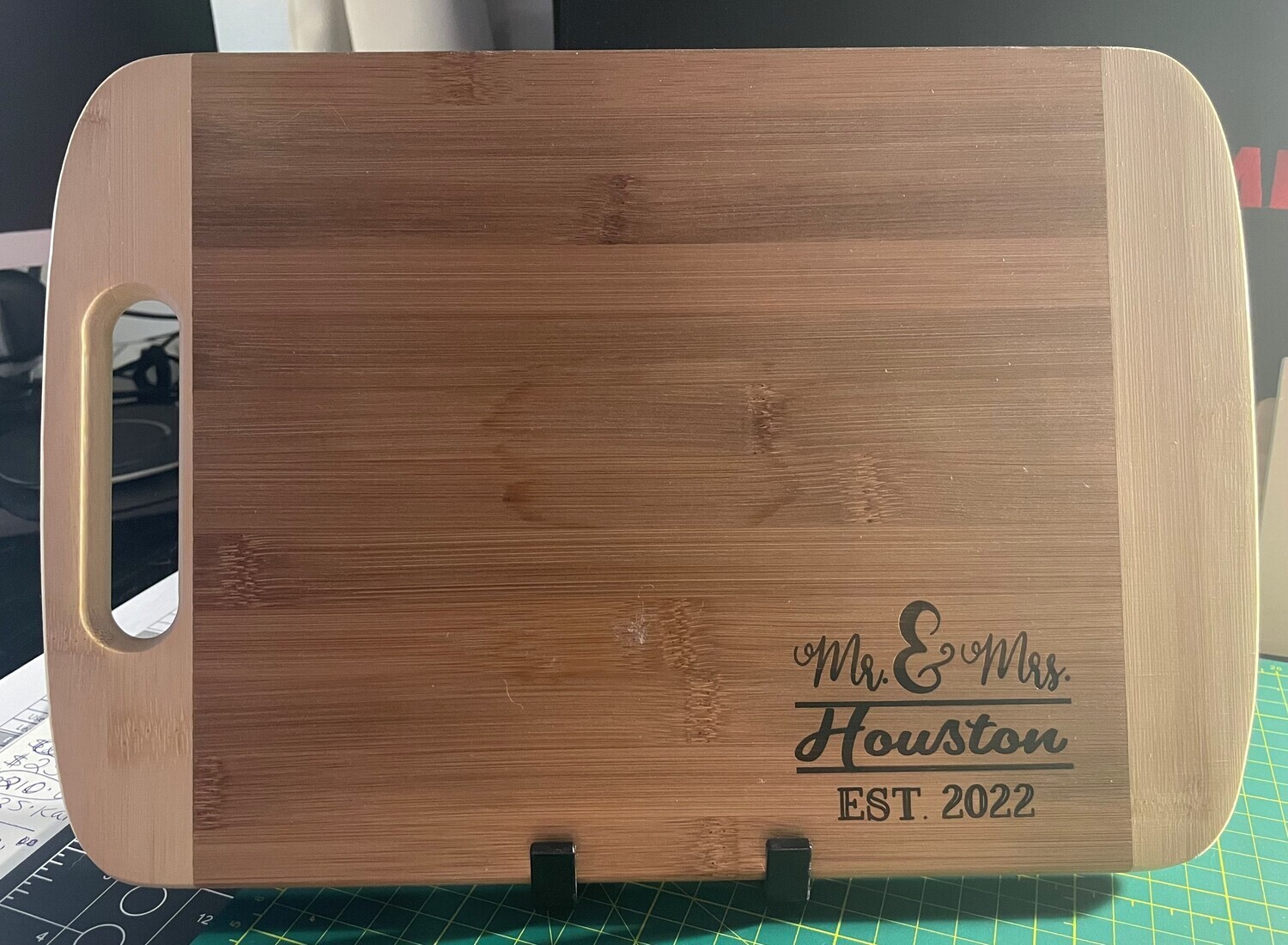 Personalized Cutting Board - Newlyweds