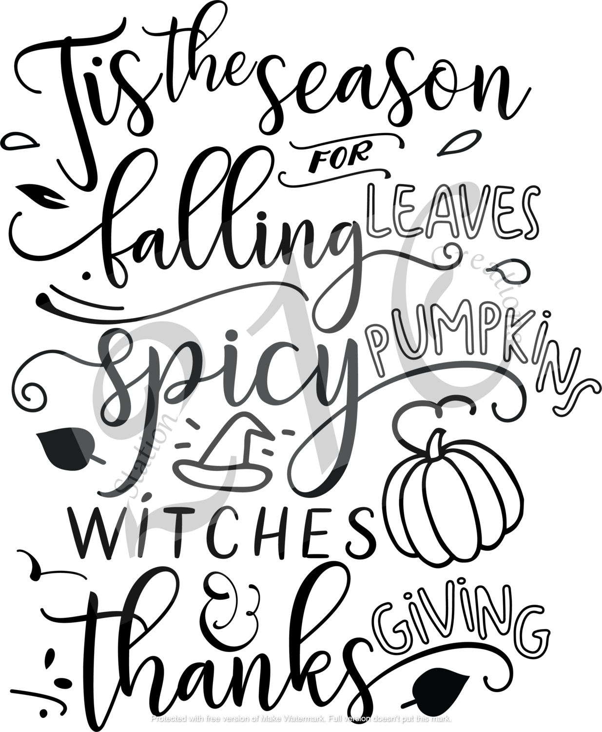 313 - Tis The Season For Falling Leaves
