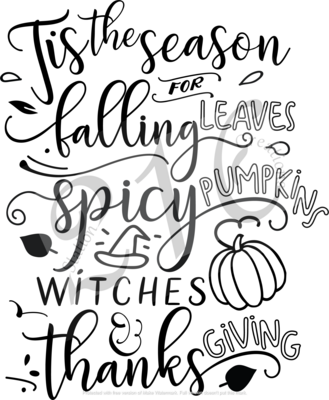 313 - Tis The Season For Falling Leaves