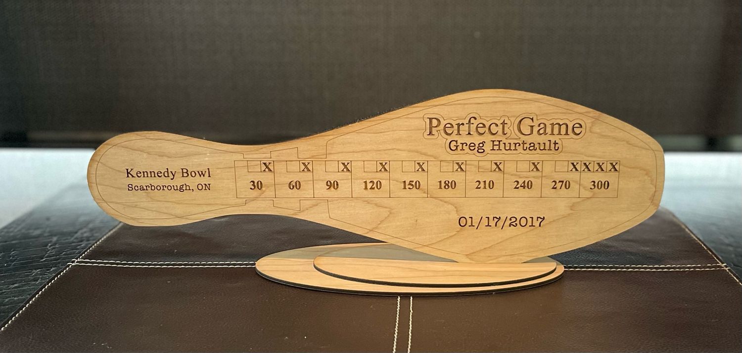 Perfect Game Award - 10 Pin