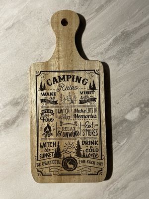 Camping Rules - Mini Board
