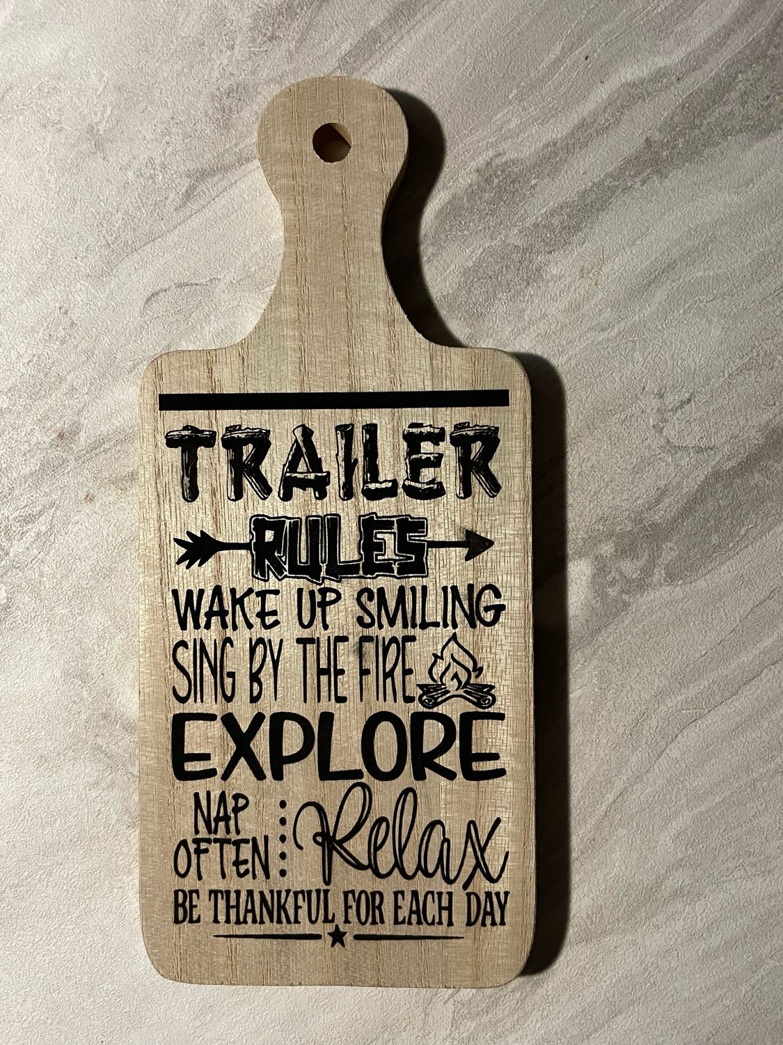 Trailer Rules - Mini Board