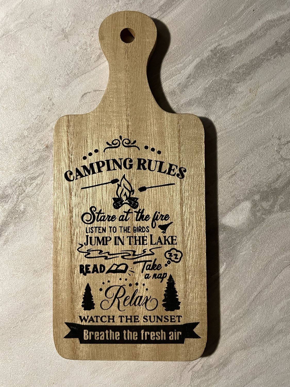 Camping Rules 2 - Mini Board