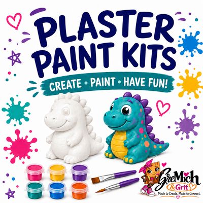 Plaster Figure Paint Kits