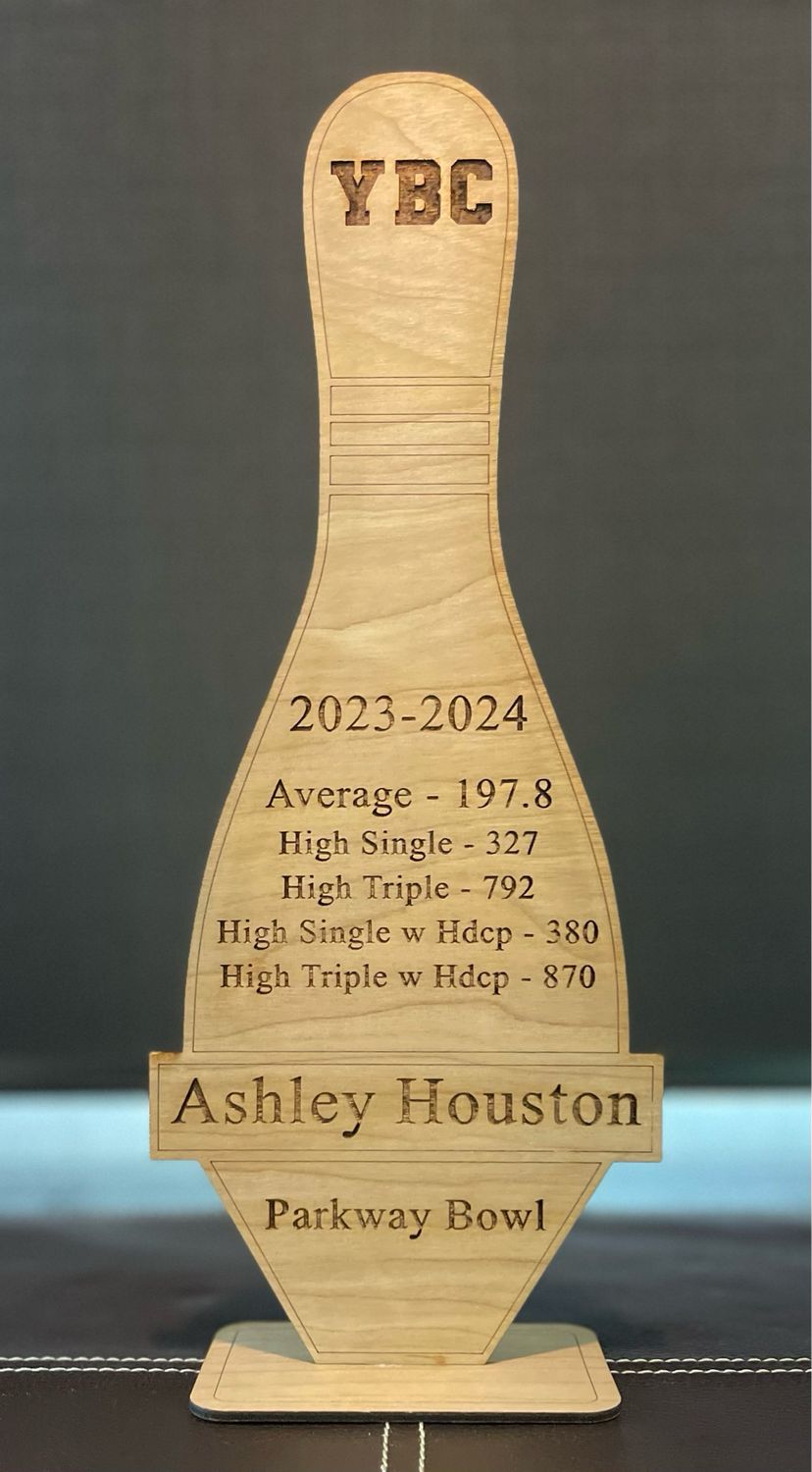 Personal Season’s Best Award - 5 Pin