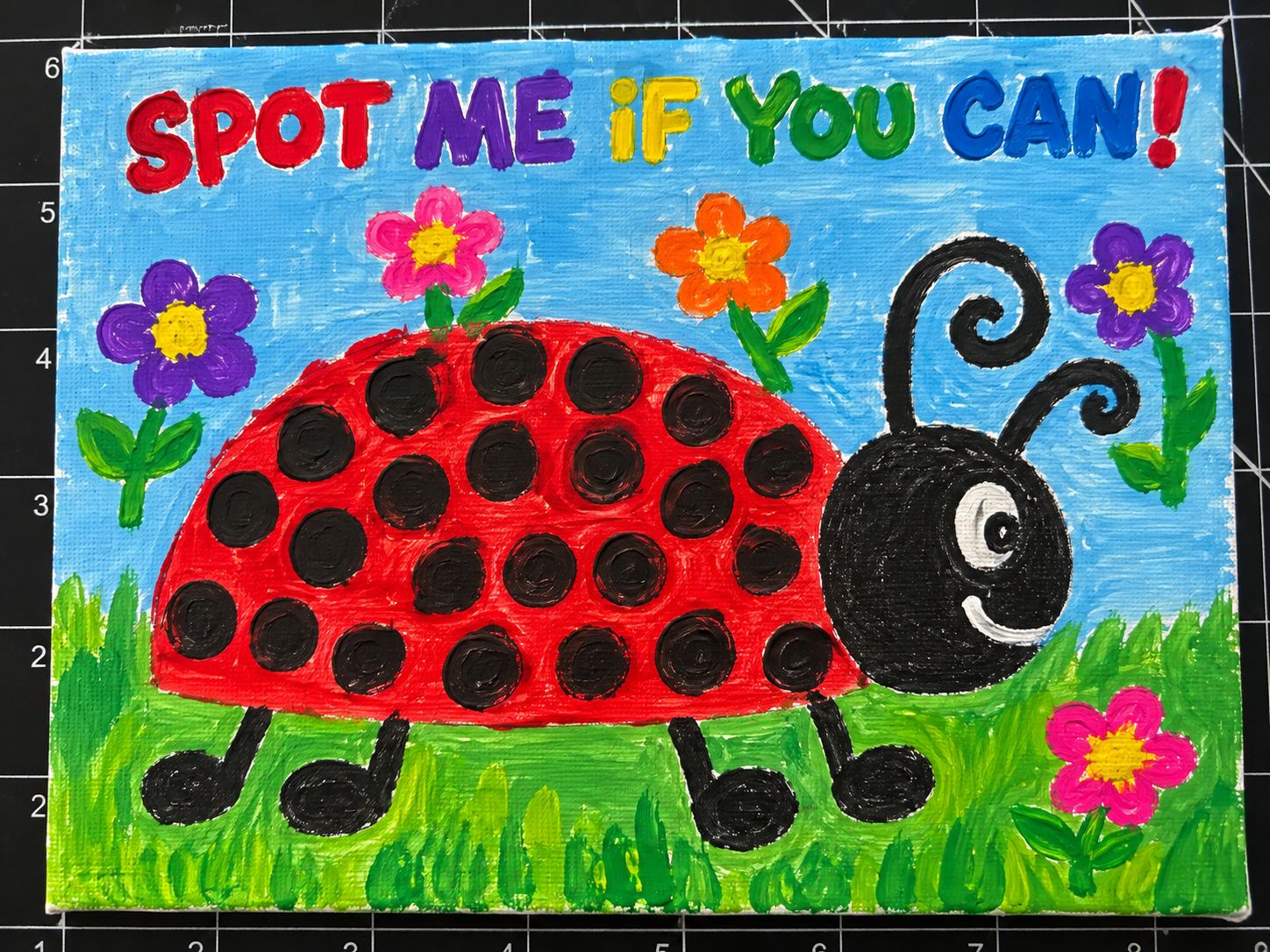 LadyBug - 5" x 7"