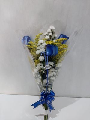 Ramalhete de Rosas Azuis