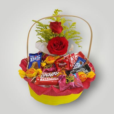Mix de Chocolates e Rosas