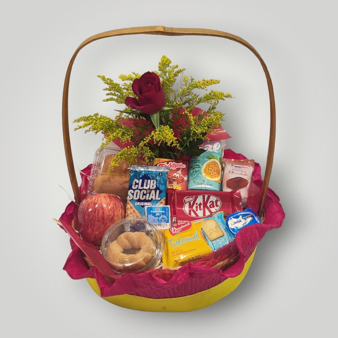 Mix de Café com uma Rosa