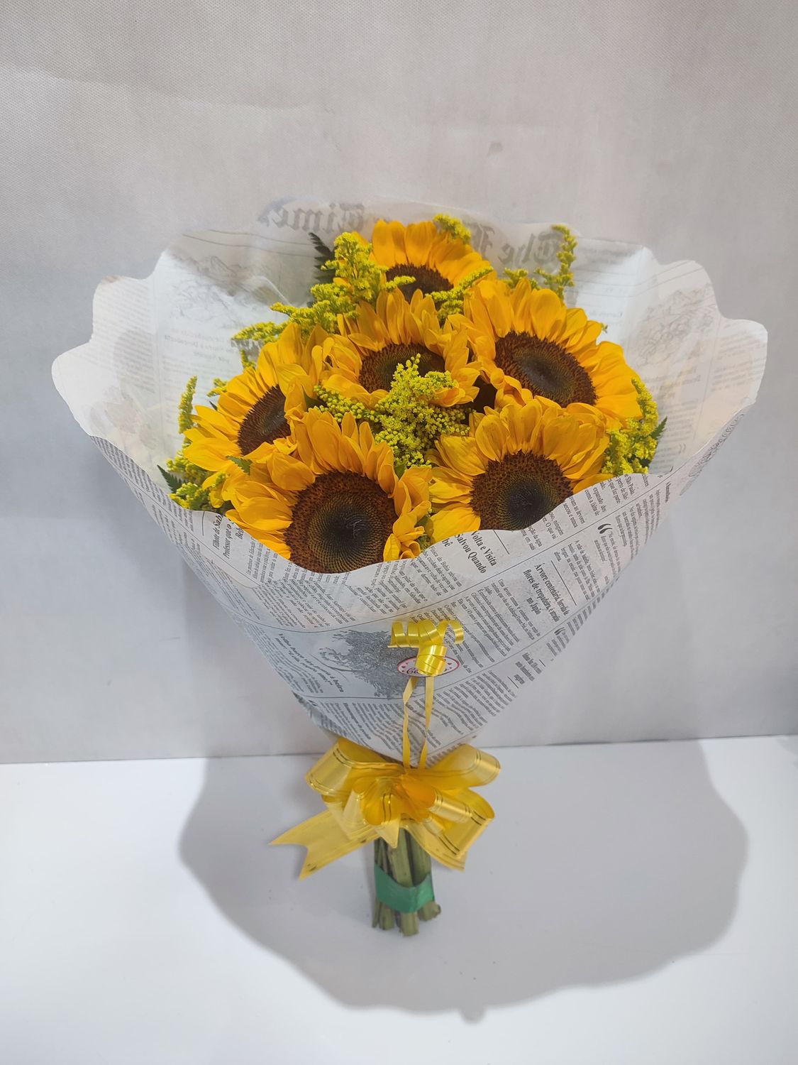 Buquê de 6 Girassóis &quot;Flores pra Você&quot;