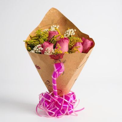Buquê de Rosas Rosa Passione