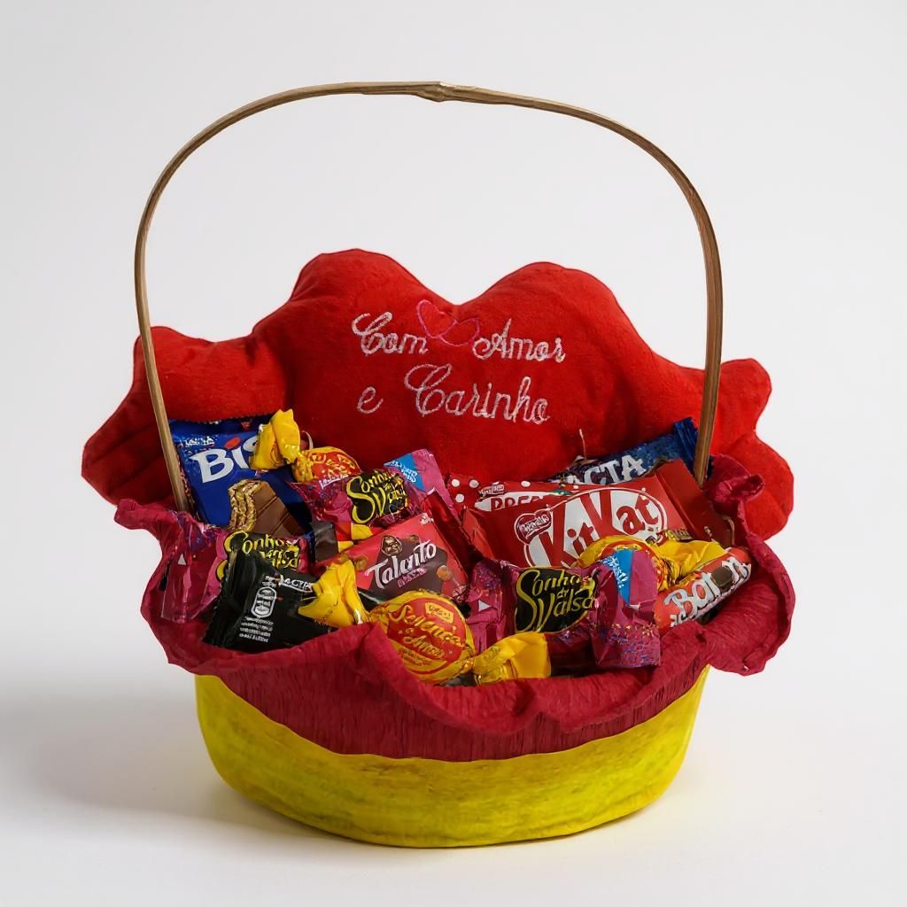 Mix de Chocolates e Coração