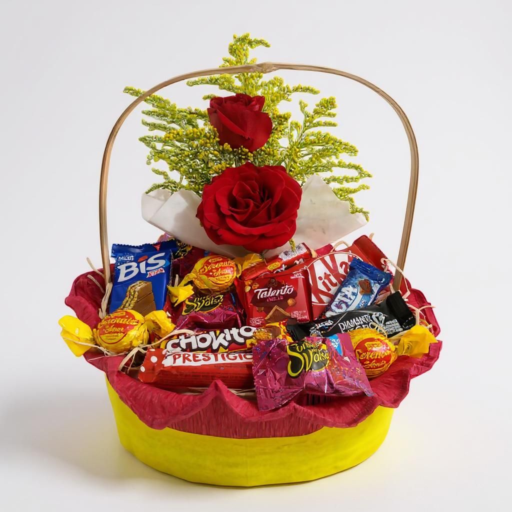 Mix de Chocolates e Rosas