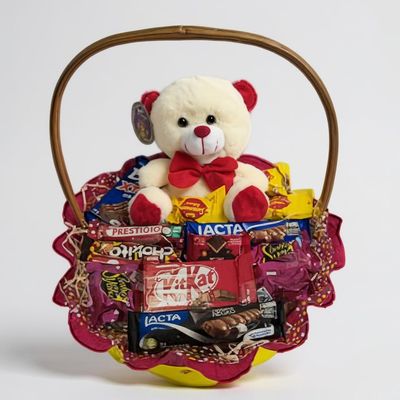 Mix de Chocolates e Urso