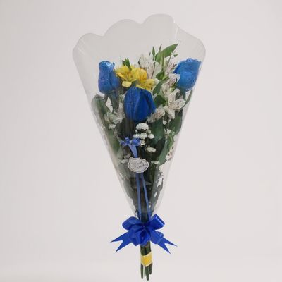 Ramalhete de Rosas Azuis