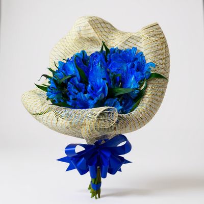 Buquê de Rosas Azuis Poesia