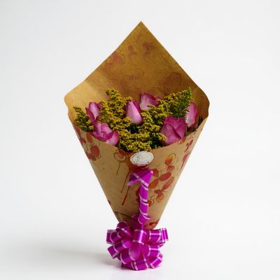 Buquê de Rosas Rosa Passione