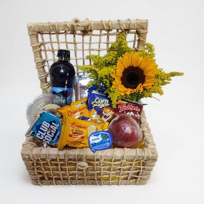 Mix de  Café com Girassol no  Baú de Palha