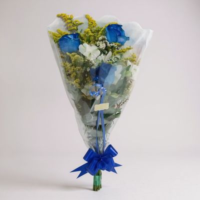 Ramalhete de Rosas Azuis