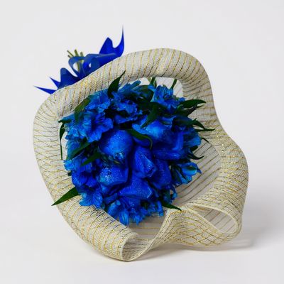 Buquê de Rosas Azuis Poesia