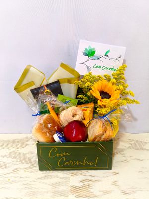 Cesta de Café Elegante