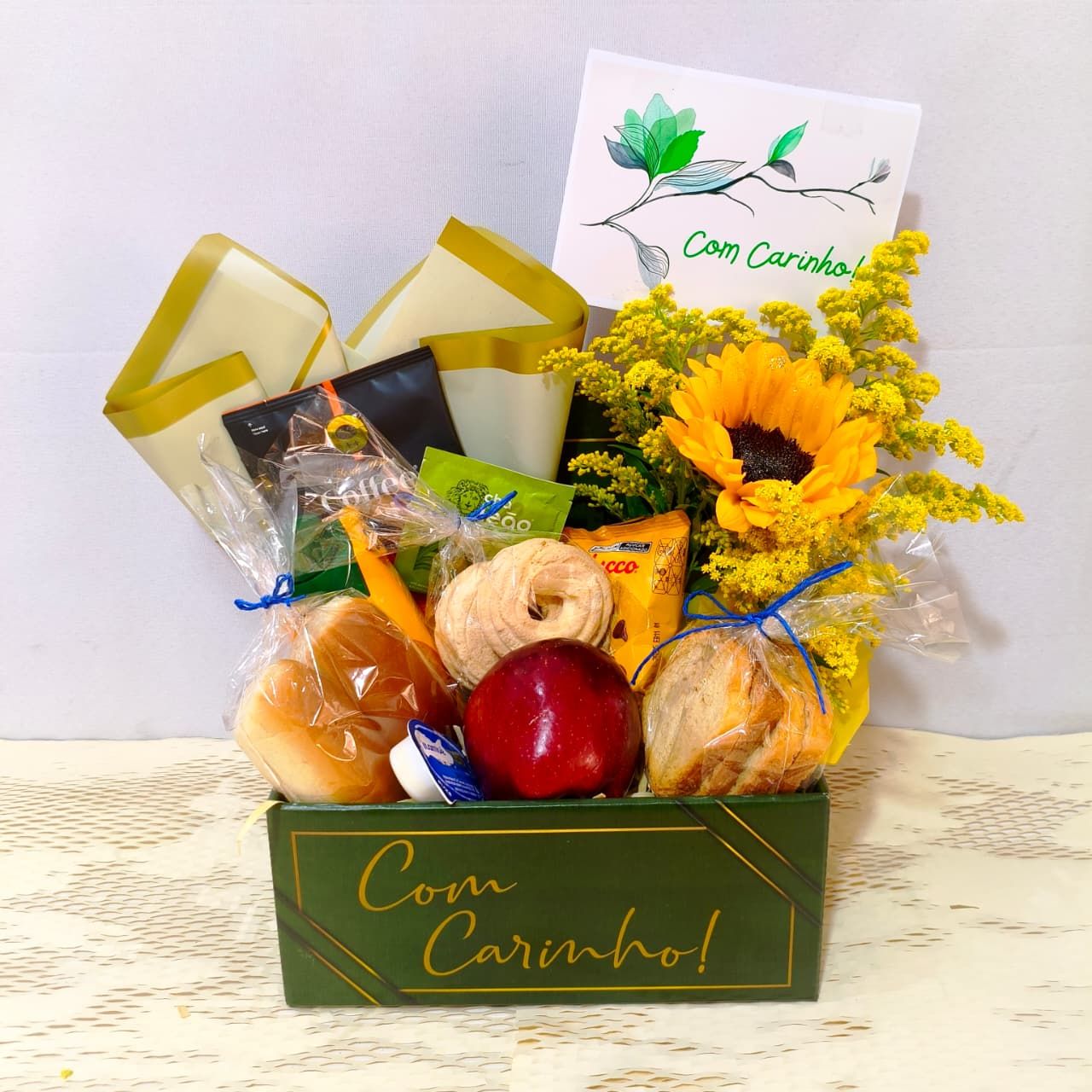 Cesta de Café Elegante