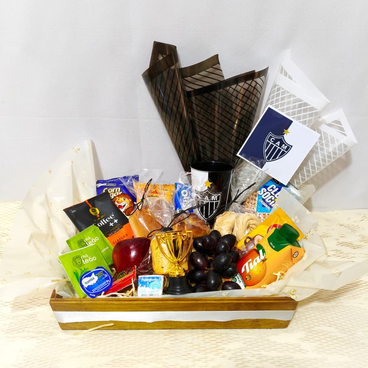 Cesta de Café Saudações Alvinegras