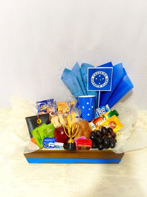 Cesta de Café Azul Celeste