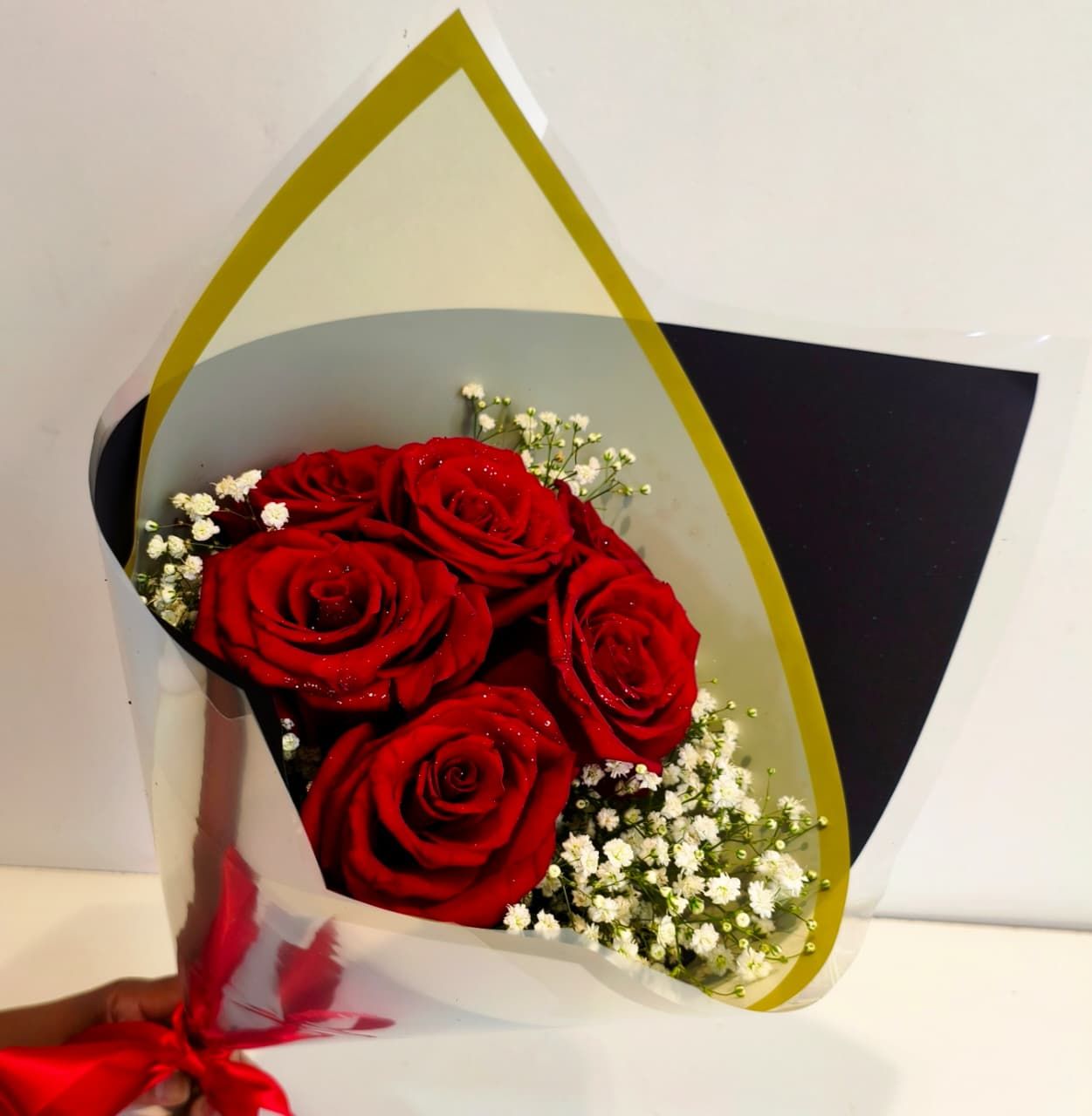 Buquê de Rosas Safira