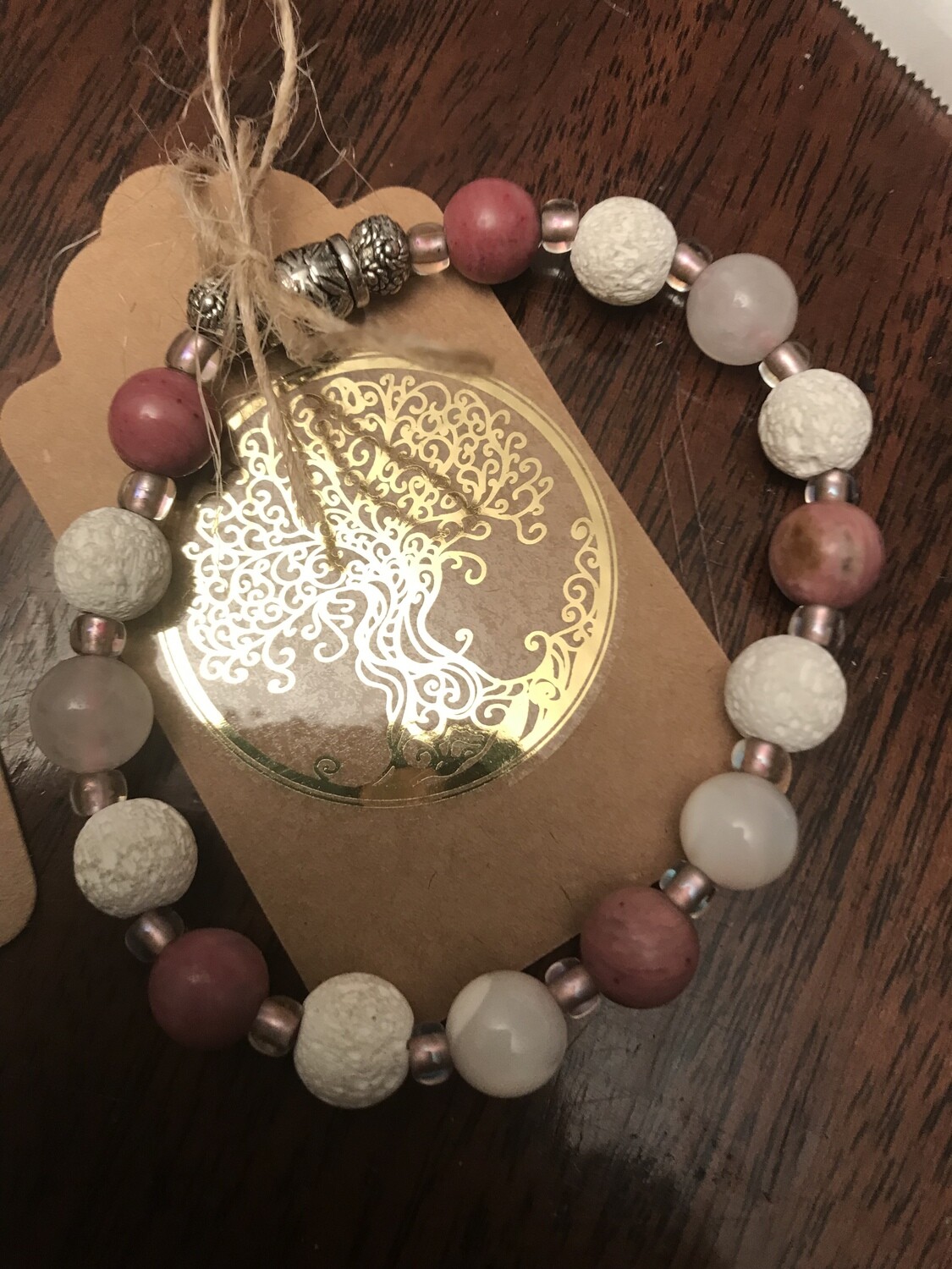 Rose quartz &amp; Rubellite Bracelet