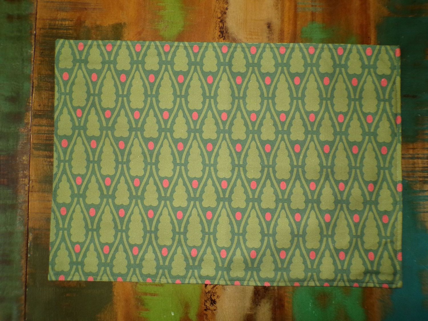 Platzset / Tischset, Weihnachten/Ostern, Dunkelblau, 50 x 35cm, zum Wenden