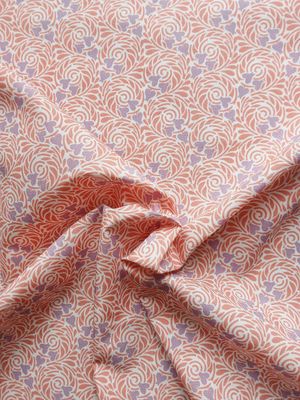 Popeline, Meterware, Baumwollstoff, GOTS, bio, Motiv Rabenwiese, rosa-violett, bio, weißer Grundton, Blusenstoff, Hemdenstoff, Futterstoff, Webware, Trachten, Dirndl, Patchwork Popeline, Meterware, Baumwollstoff, GOTS, bio, Motiv Rabenwiese, rosa-violett, bio, weißer Grundton, Blusenstoff, Hemdenstoff, Futterstoff, Webware, Trachten, Dirndl, Patchwork