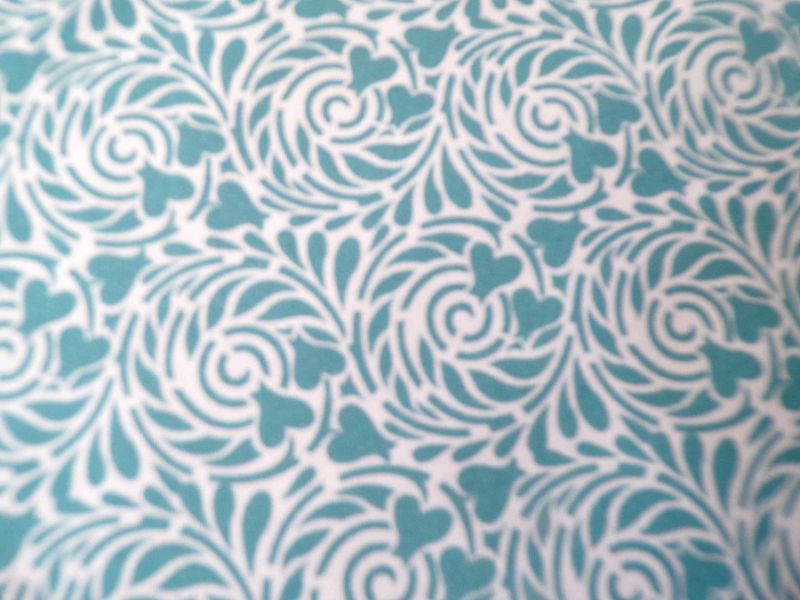 Popeline, Meterware, Baumwollstoff, Motiv Rabenwiese, wasserblau, bio, GOTS, Futterstoff, Webware, Blusenstoff, Hemdenstoff, Patchworkstoff, Dirndl, Trachten