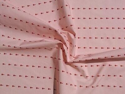 Popeline, Meterware, Baumwollstoff, Motiv Griffel, rosa-dunkelrot, bio, GOTS, Webware, Futtestoff, Blusenstoff, Hemden, Baby, Trachten, Dirndl, Patchworkstoff Popeline, Meterware, Baumwollstoff, Motiv Griffel, rosa-dunkelrot, bio, GOTS, Webware, Futtestoff, Blusenstoff, Hemden, Baby, Trachten, Dirndl, Patchworkstoff