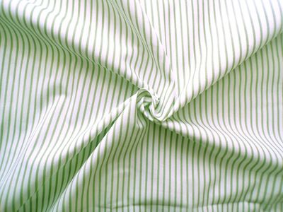 Popeline, Meterware, Baumwollstoff, Bioqualität, Streifen, weiß-hellgrün, GOTS, Futterstoff, Webware, Blusenstoff, Hemdenstoff, Patchworkstoff, Trachten, Dirndl Popeline, Meterware, Baumwollstoff, Bioqualität, Streifen, weiß-hellgrün, GOTS, Futterstoff, Webware, Blusenstoff, Hemdenstoff, Patchworkstoff, Trachten, Dirndl