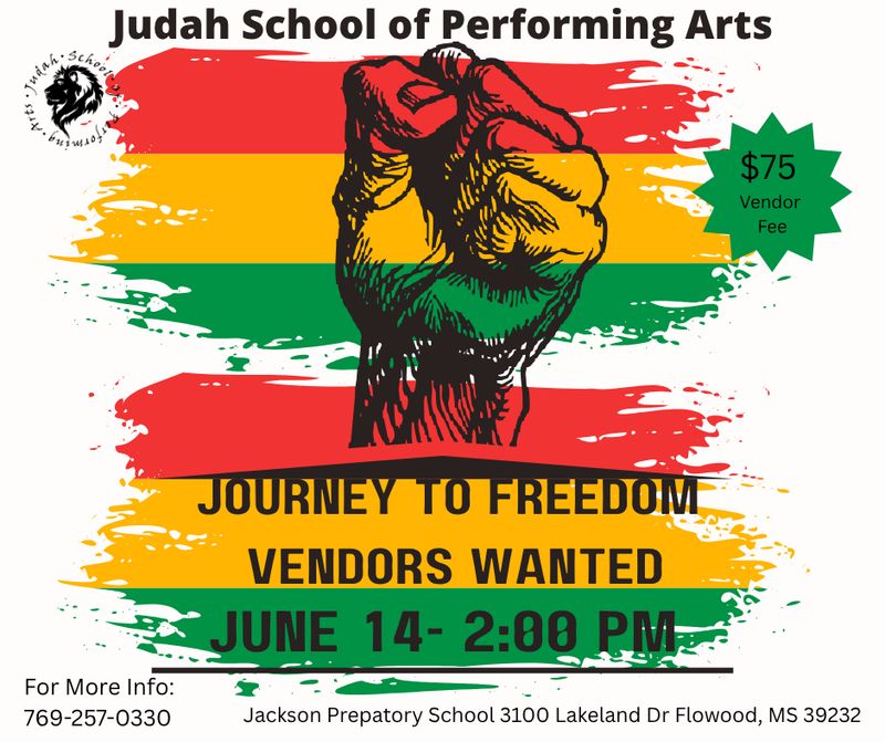 Journey To Freedom Juneteenth Vendor Fee