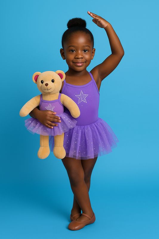 Twinkle Stars Tutu Dress (ages 5.5-6)