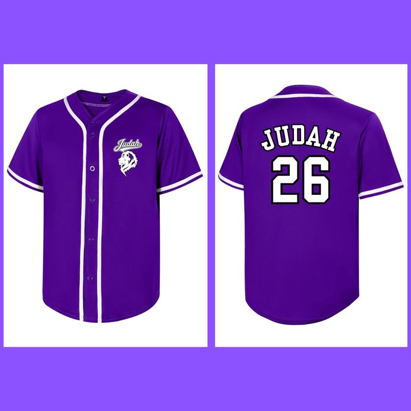 Judah Baseball Jersey