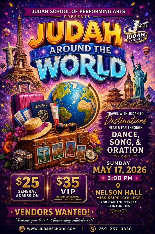 Judah Around the World 2026 Vendor Fee