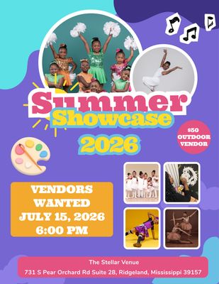 Summer Showcase 2026 Vendor Fee