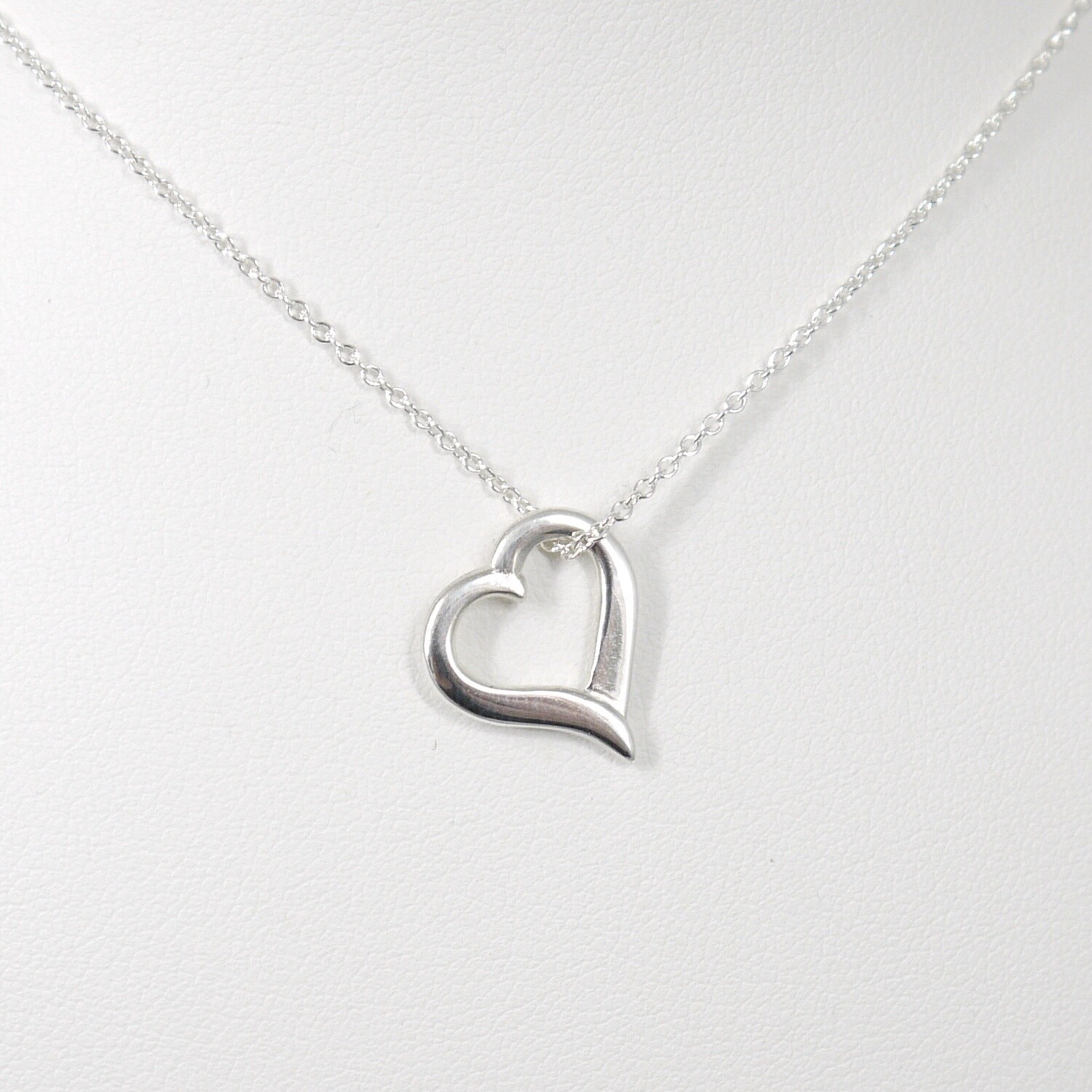 Heart in silver pendant