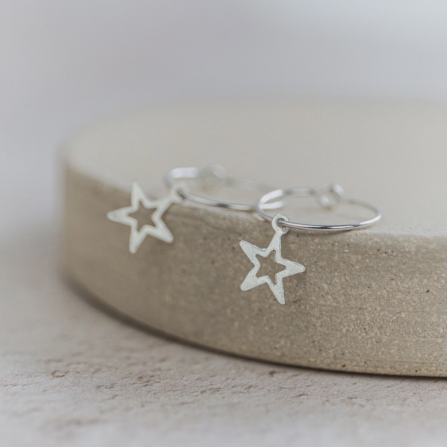Star hoops - cut out