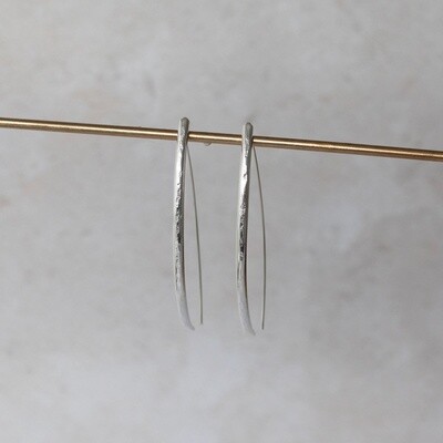 Long ‘D’ earrings