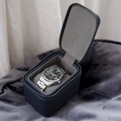 Zipped watch box