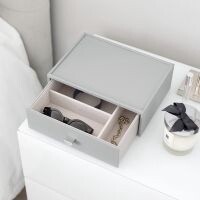 Pebble grey classic deep drawer