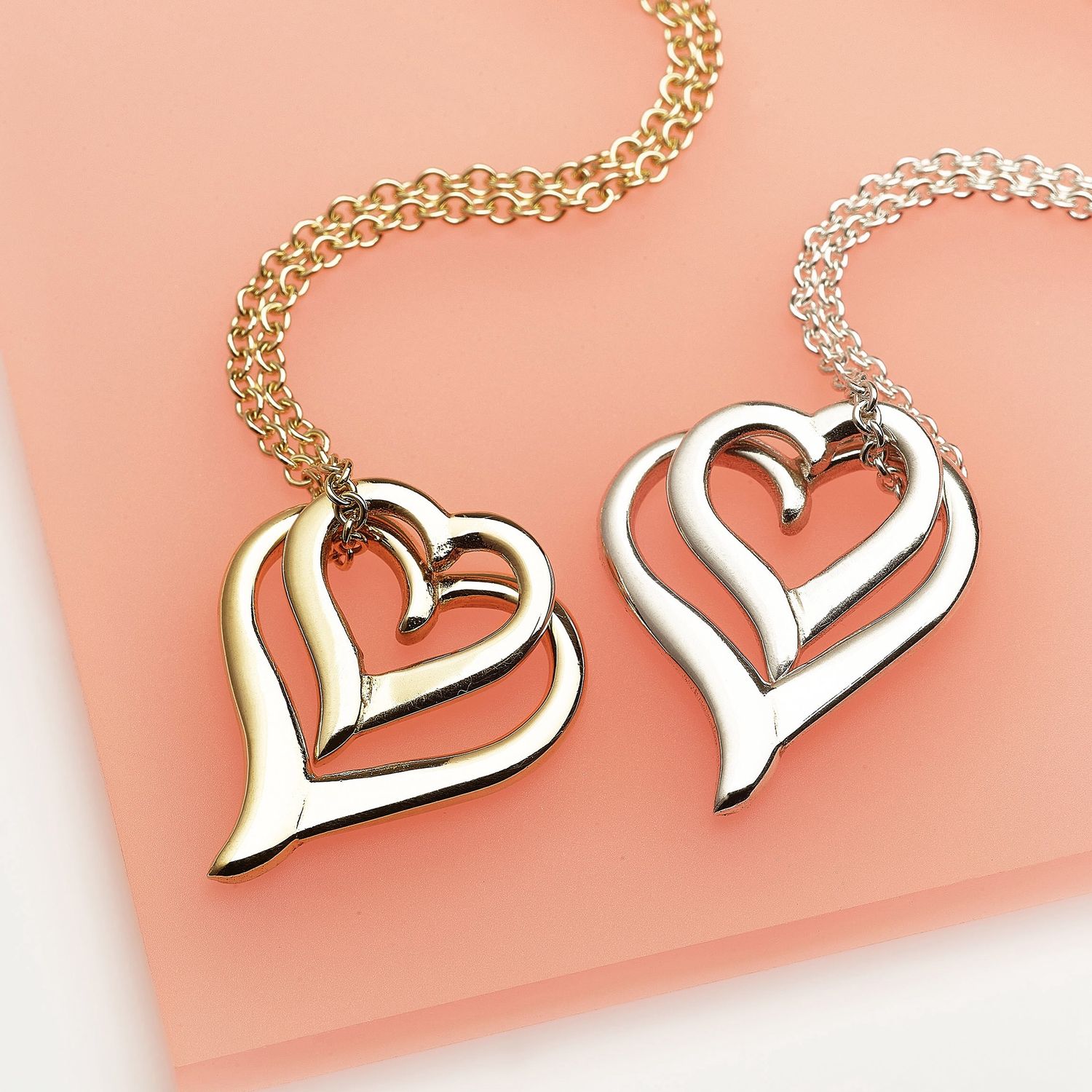 Heart of gold pendant