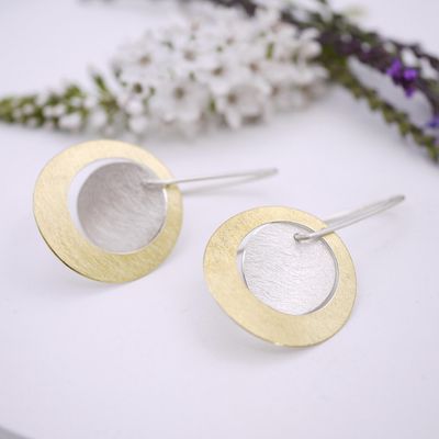Sun &amp; moon earrings