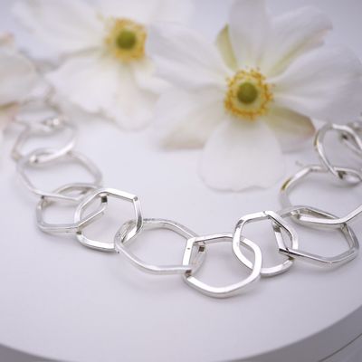 Hexagon bracelet